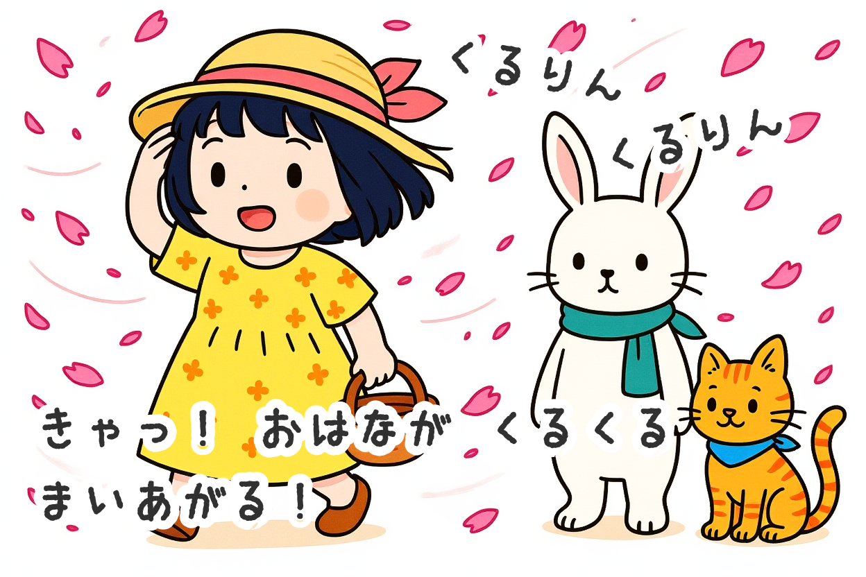 みとちゃんの絵本の5ページ目